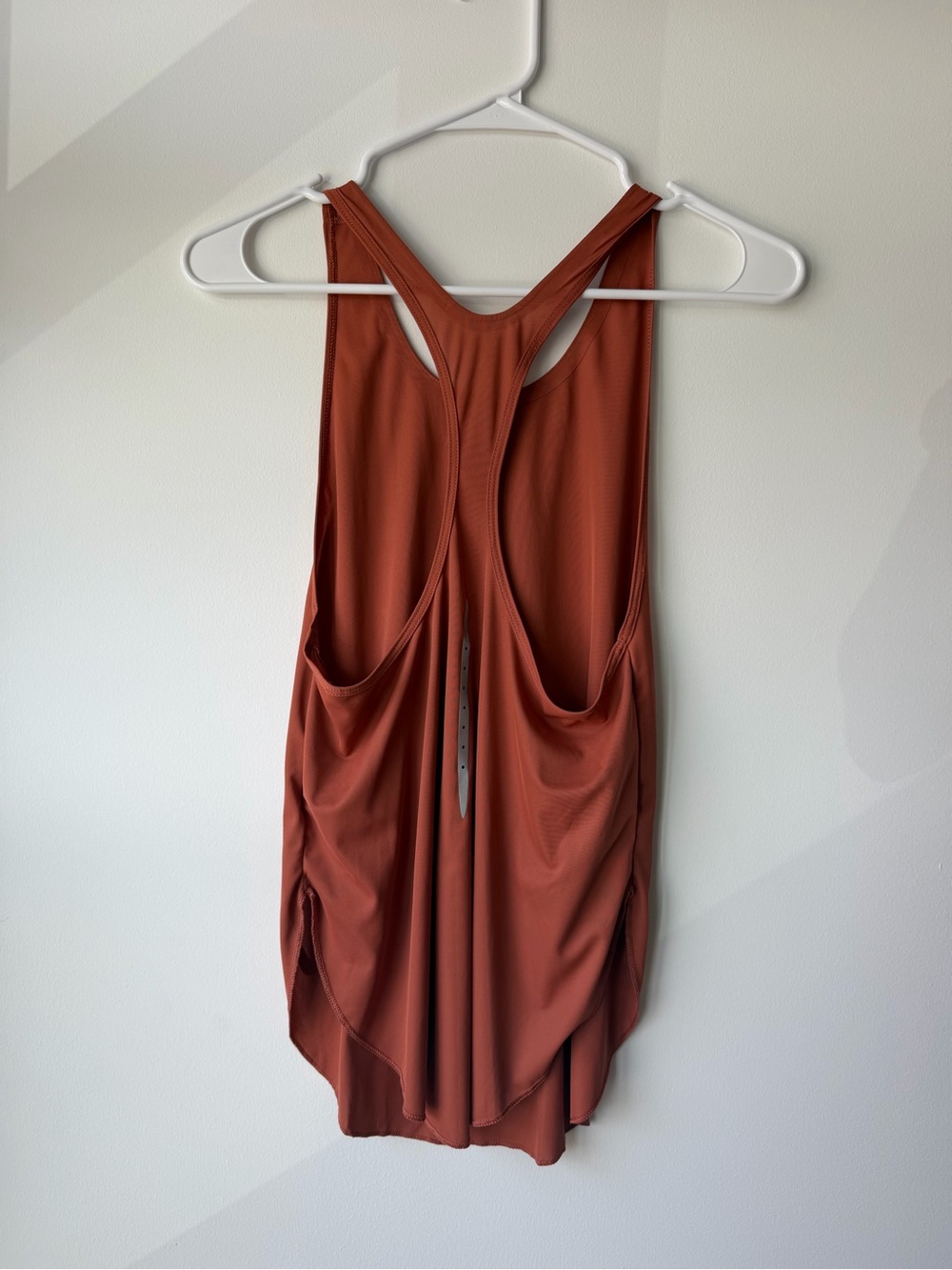 Nike Rust Orange Racerback Tank Top - Picture 6 of 7